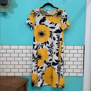 Lularoe Carly XS floral print NWOT